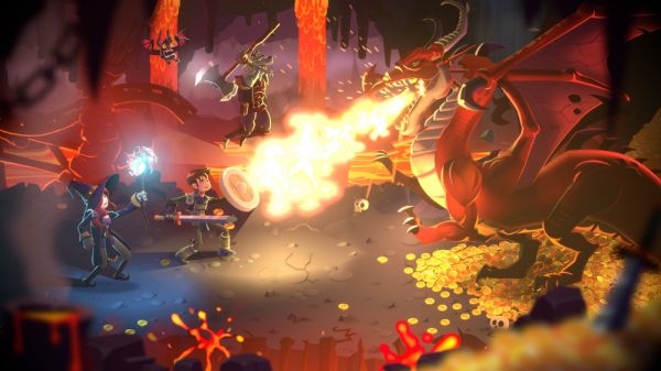 Dragon Crashers - URP 2D sample banner