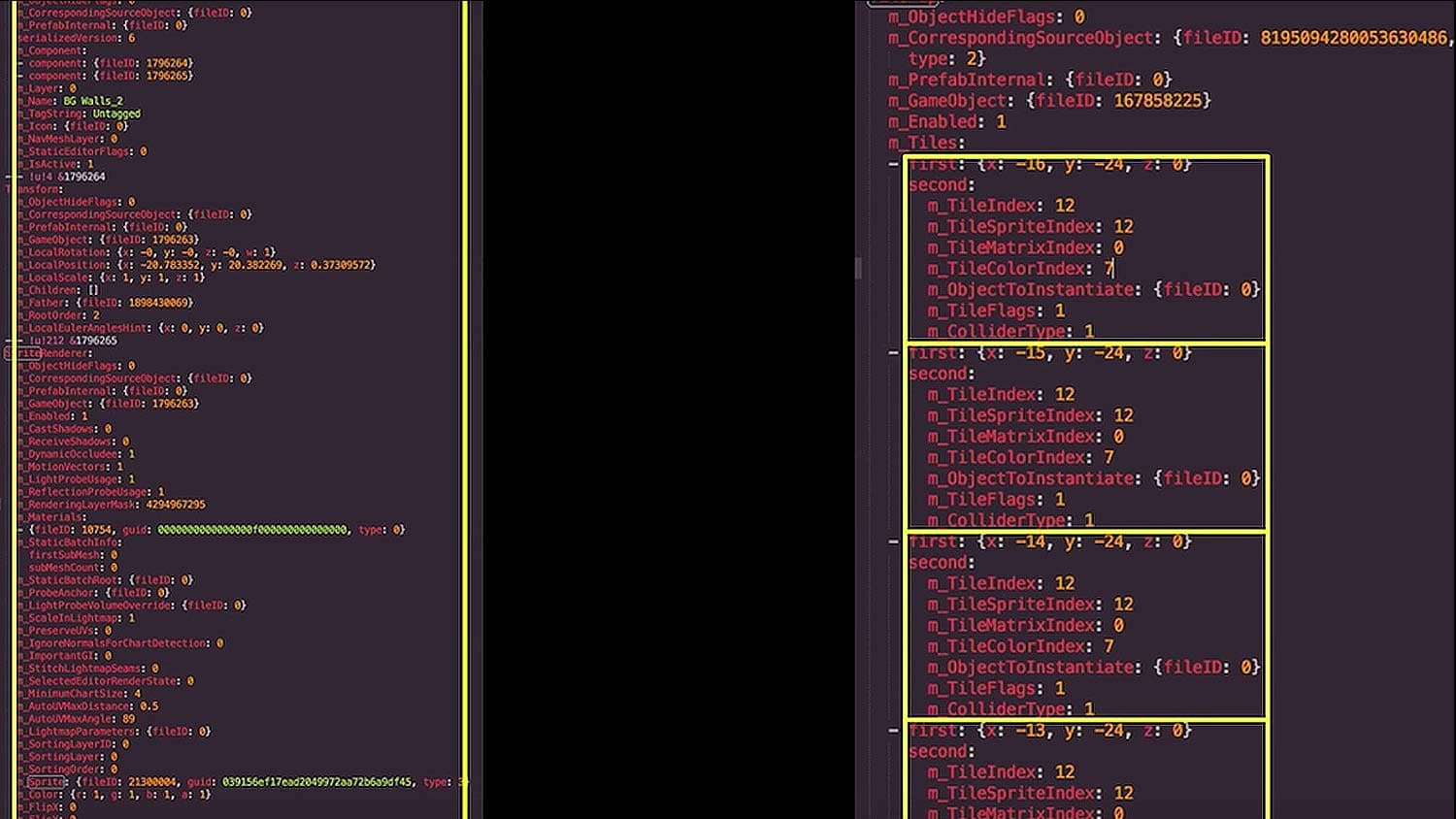 Unity-Diminuer la taille de la scène avec Tilemap