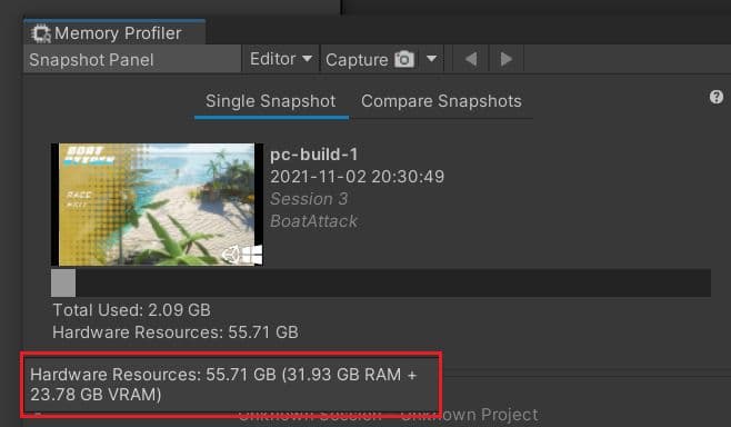 Comprender y definir un presupuesto para la memoria