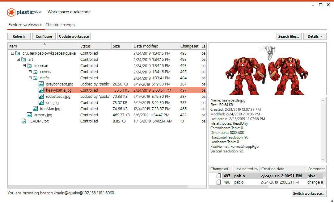 Gluon в Plastic SCM