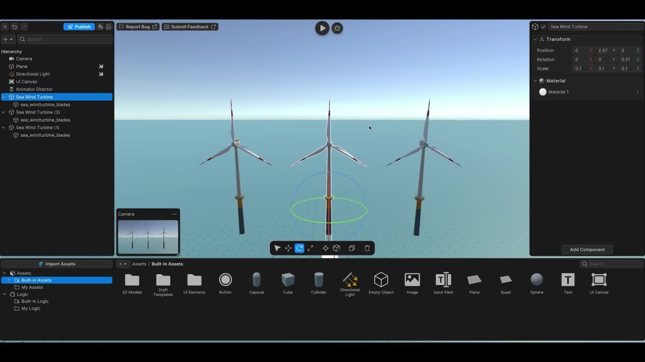 Erster Frame des Animator-Videos