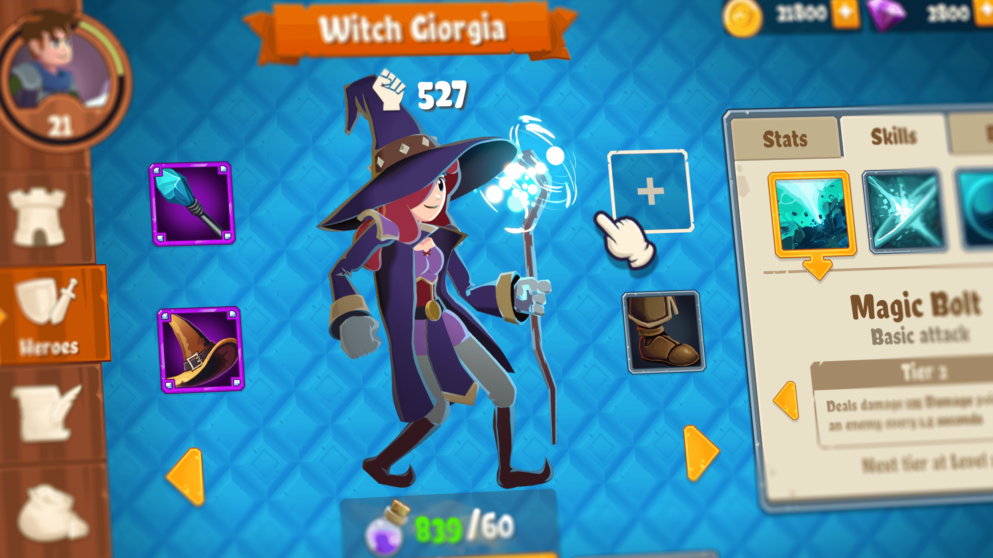 Dragon Crashers - Projet d'exemple UI Toolkit